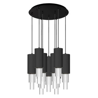 Bordeaux 4 in 9 Head Multi Pendant
